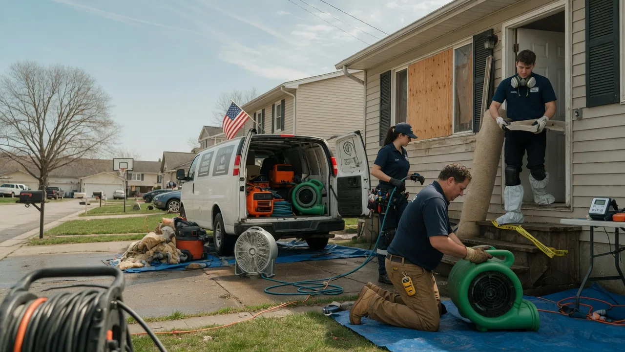 Water Damage Restoration in Tripoli, WI near me